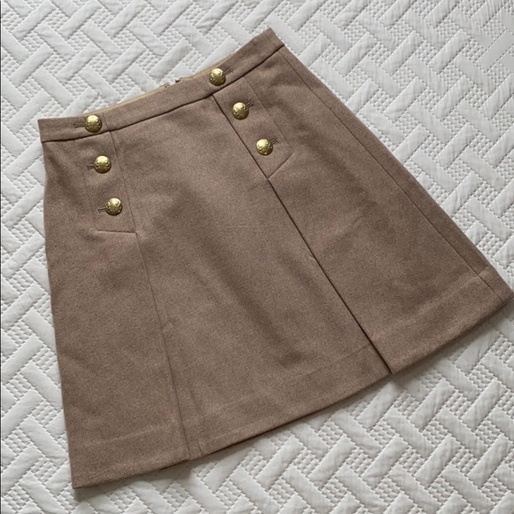 J Crew Wool Skirt - Picture 1 of 4